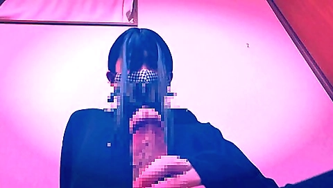 Asian japanese porn video with crossdresser and facial