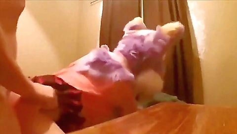 amateur anal creampie with a girl sucking and fucked