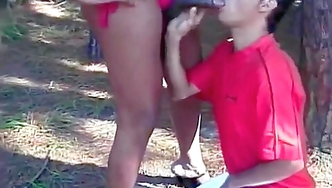 Ebony and white girl are in a passionate interracial sex scene