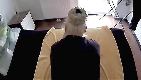 Mature shemale gets fucked in various holes by her man