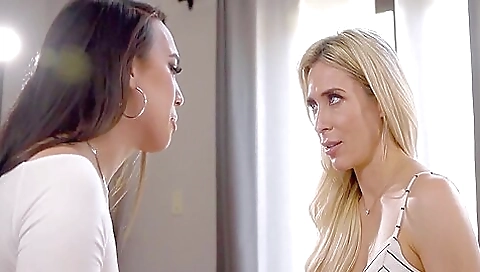 Asian tranny and a tranny girl in the same interview room