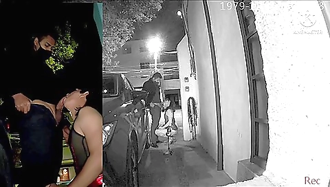 Big ass brunette girl with a beautiful ass taking it hard