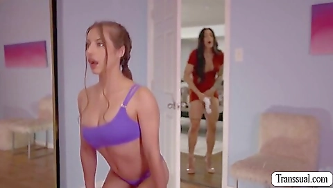 Brunette milf enjoys anal and pussy sex with her boss