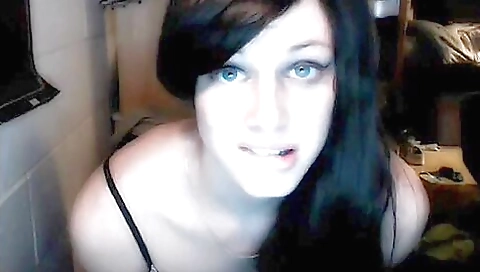 Amateur compilation of a busty brunette with facial