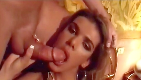 Brunette with awesome natural tits is going to enjoy the best anal sex